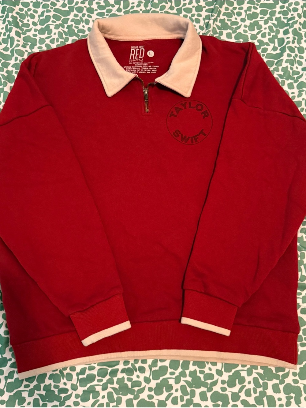 Taylor Swift Red Taylor’s Version Pullover Sweatshirt